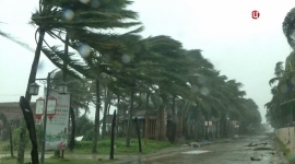 16.10.2017, Тайфун обрушился на остров Хайнань