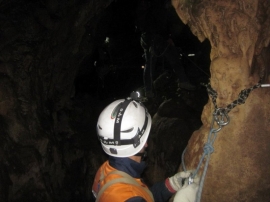 21.02.2017, Турист упал в пещеру глубиной 15 м в горах Крыма